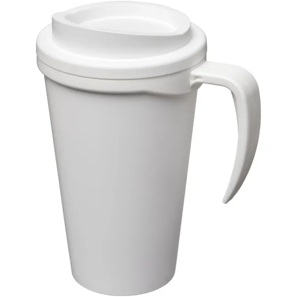 Americano® Grande 350 ml insulated mug - Unbranded White