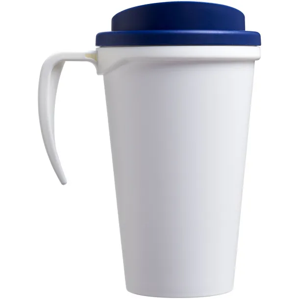 Americano® Grande 350 ml insulated mug - Unbranded White Blue