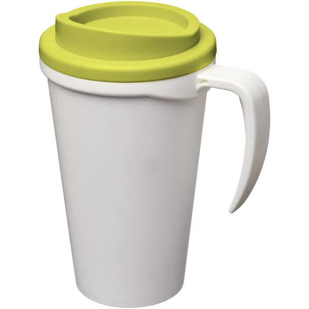 Americano® Grande 350 ml insulated mug - Unbranded White Lime