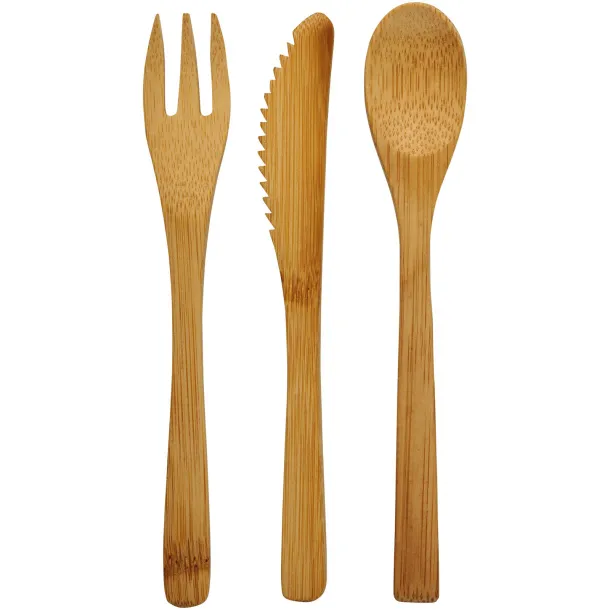 Celuk bamboo cutlery set Natural