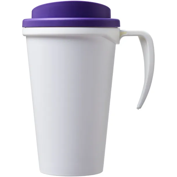 Americano® Grande 350 ml insulated mug - Unbranded White Purple