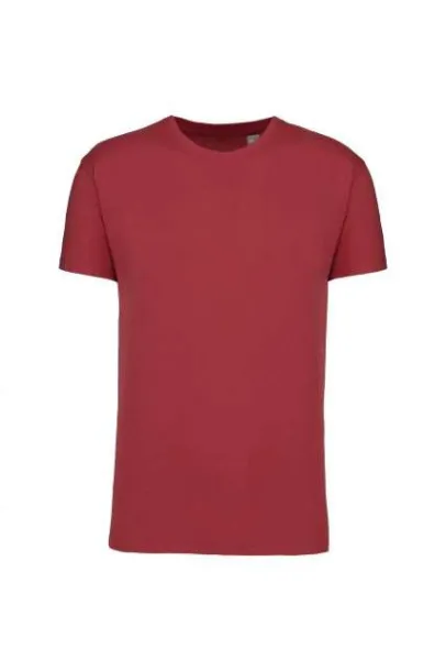  Unisex kratka majica s okruglim izrezom od organskog pamuka, 185 g/m2 - Kariban Terracotta Red