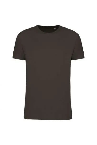  Unisex kratka majica s okruglim izrezom od organskog pamuka, 185 g/m2 - Kariban Tamno siva