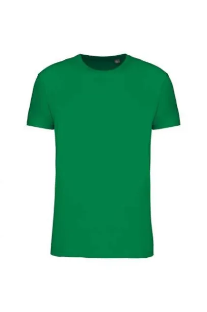  Unisex kratka majica s okruglim izrezom od organskog pamuka, 185 g/m2 - Kariban Kelly zelena