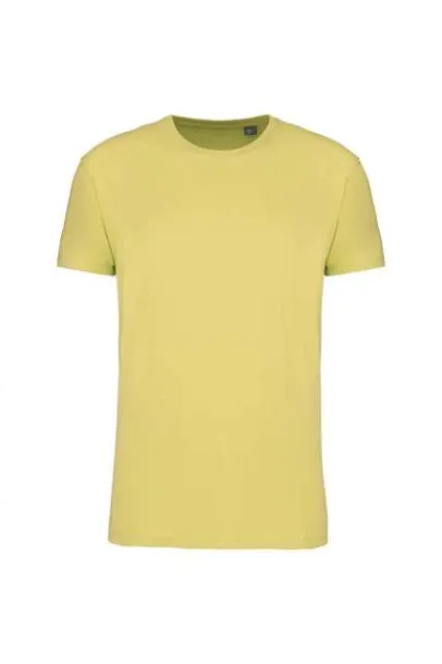  Unisex kratka majica s okruglim izrezom od organskog pamuka, 185 g/m2 - Kariban Lemon Yellow