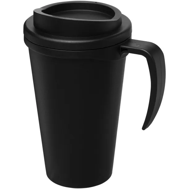 Americano® Grande 350 ml insulated mug - Unbranded Solid black