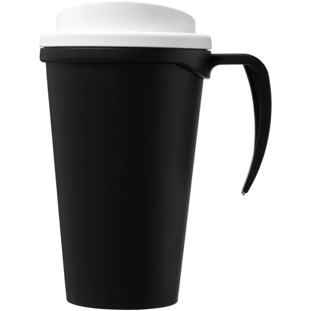 Americano® Grande 350 ml insulated mug Solid black White