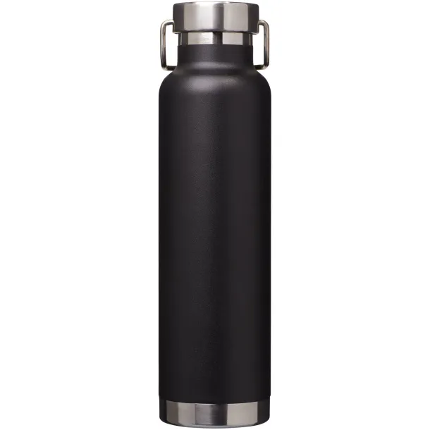 Thor 650 ml copper vacuum insulated sport bottle Solid black