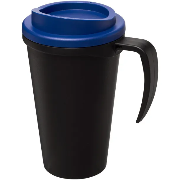 Americano® Grande 350 ml insulated mug Solid black Blue