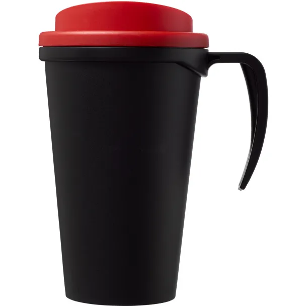 Americano® Grande 350 ml insulated mug Solid black Red