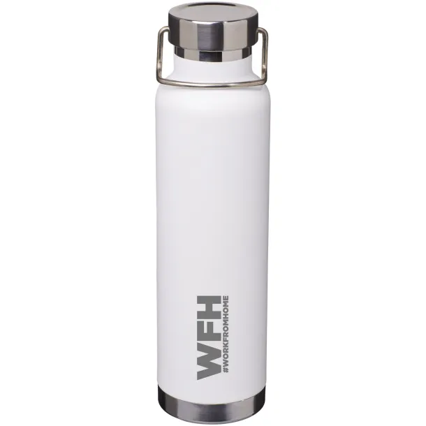 Thor 650 ml copper vacuum insulated sport bottle - Unbranded White