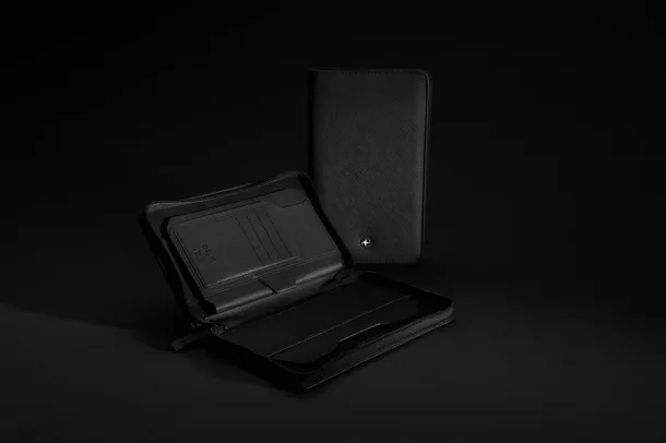  Swiss Peak Heritage RCS rPU RFID travel wallet - Swiss Peak Black 