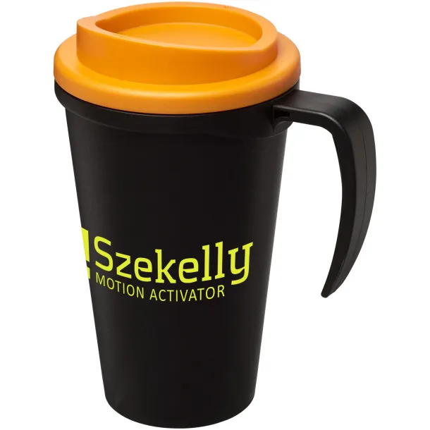Americano® Grande 350 ml insulated mug Crna Orange