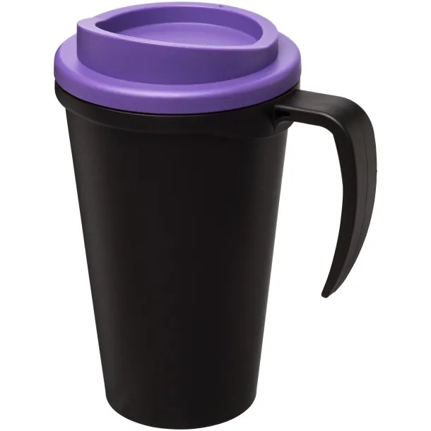 Americano® Grande 350 ml insulated mug Solid black Purple