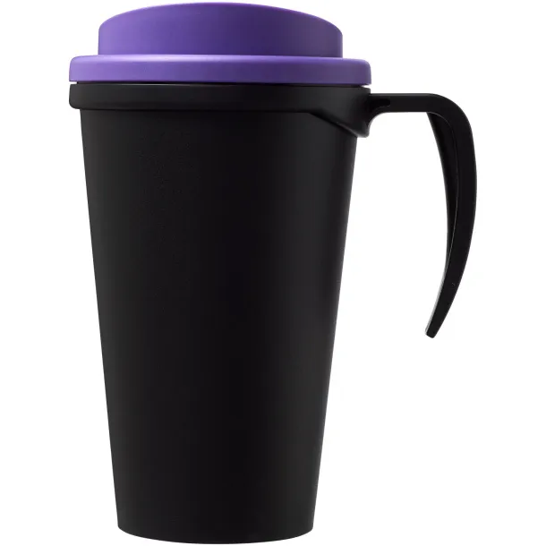 Americano® Grande 350 ml insulated mug Solid black Purple