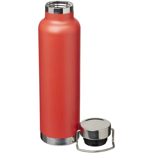 Thor 650 ml copper vacuum insulated sport bottle Red