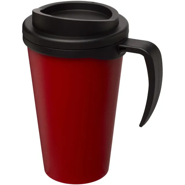 Americano® Grande 350 ml insulated mug Red Solid black