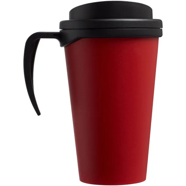 Americano® Grande 350 ml insulated mug Red Solid black