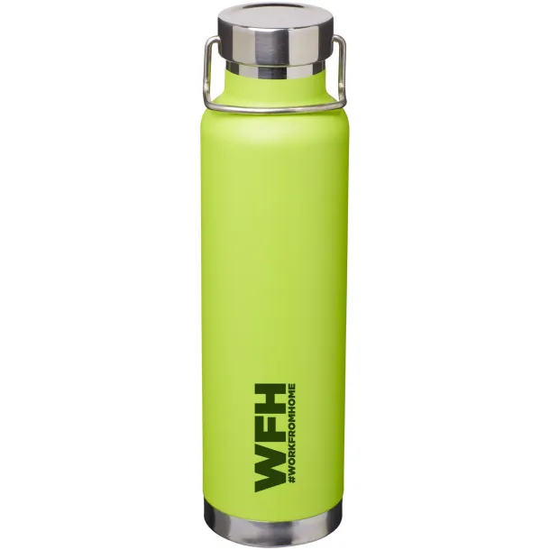 Thor 650 ml copper vacuum insulated sport bottle - Unbranded Lime