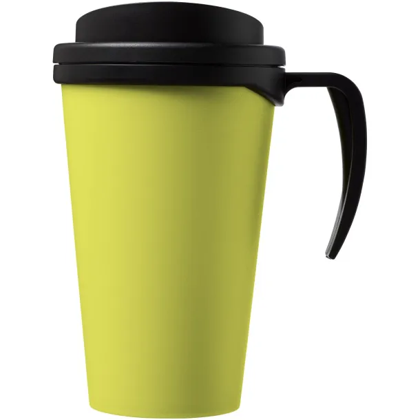 Americano® Grande 350 ml insulated mug Lime Solid black