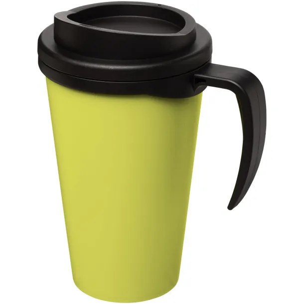 Americano® Grande 350 ml insulated mug Lime Solid black