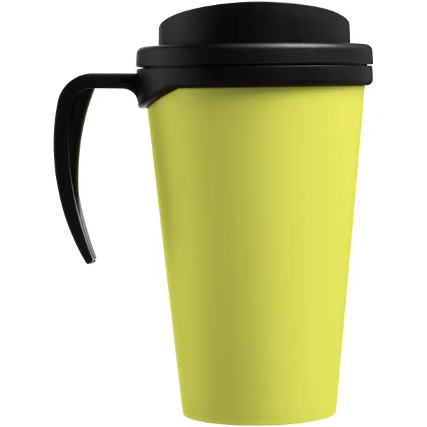 Americano® Grande 350 ml insulated mug Lime Solid black