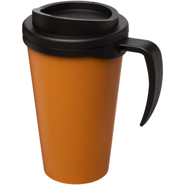 Americano® Grande 350 ml insulated mug Orange Solid black