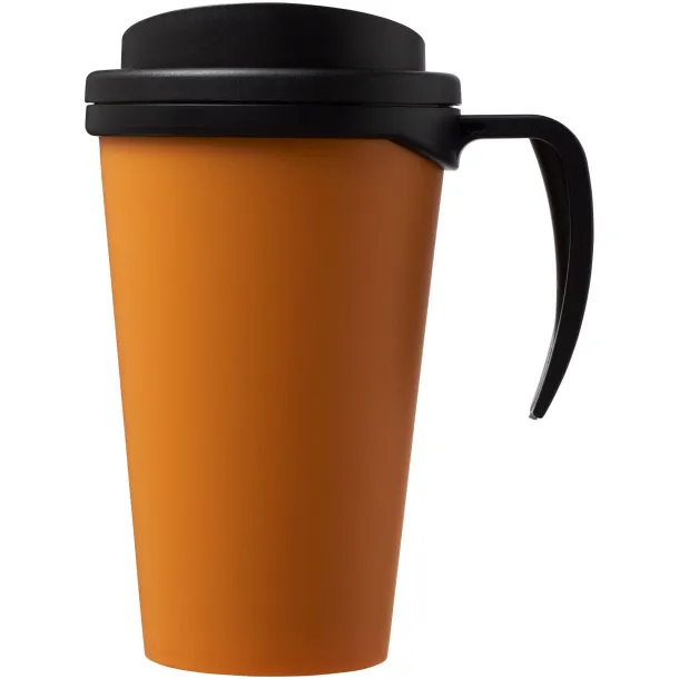 Americano® Grande 350 ml insulated mug Orange Solid black