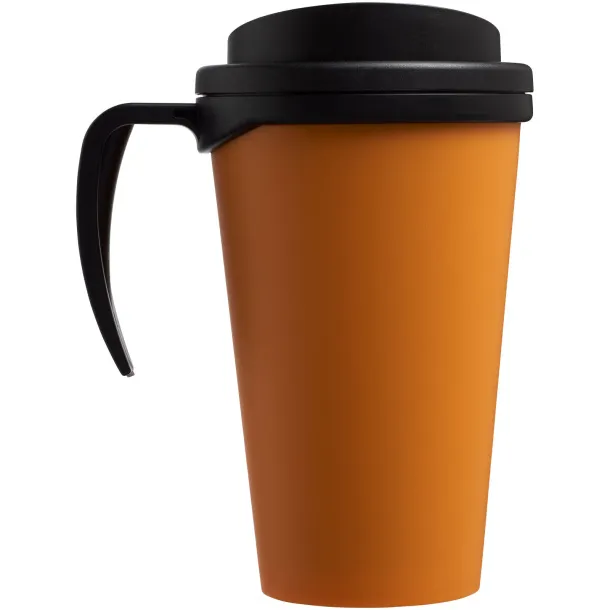 Americano® Grande 350 ml insulated mug Orange Solid black