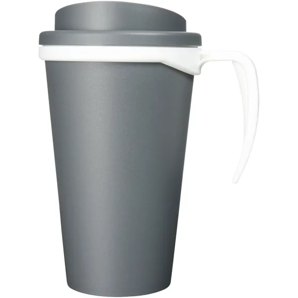 Americano® Grande 350 ml insulated mug - Unbranded Grey White