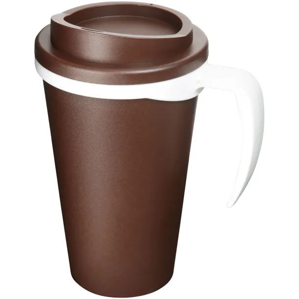 Americano® Grande 350 ml insulated mug Brown White