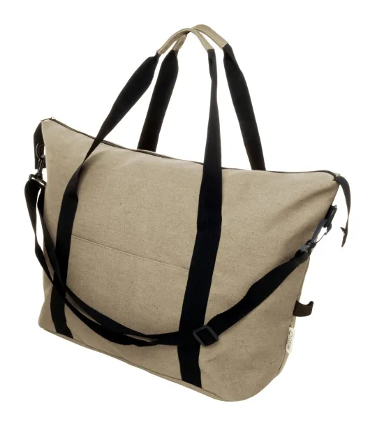 Rebyss Travel recycled cotton travel bag Beige