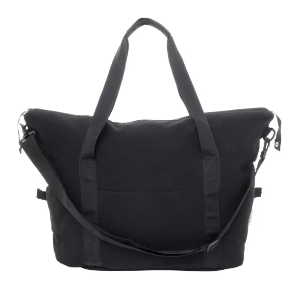 Rebyss Travel recycled cotton travel bag Black