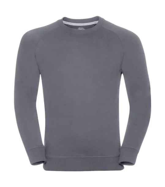  Men's HD Raglan Sweat - Russell  Convoy Grey