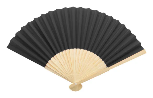 Bapper hand fan Black