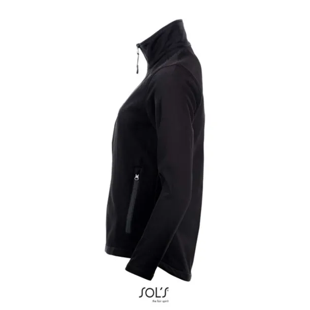  SOL'S RACE WOMEN - SOFTSHELL ZIP JACKET - SOL'S Black