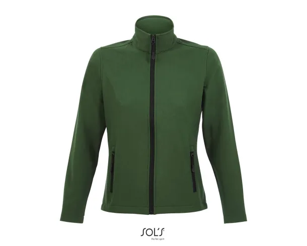  SOL'S RACE WOMEN - SOFTSHELL ZIP JACKET - SOL'S Bottle Green