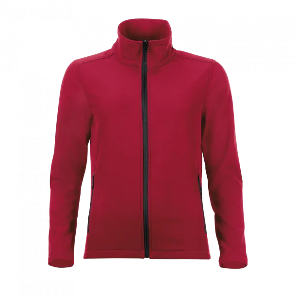  Ženska softshell jakna s patentom - SOL'S Pepper Red