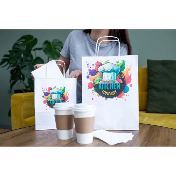 Dialla S Paper bag A5 white