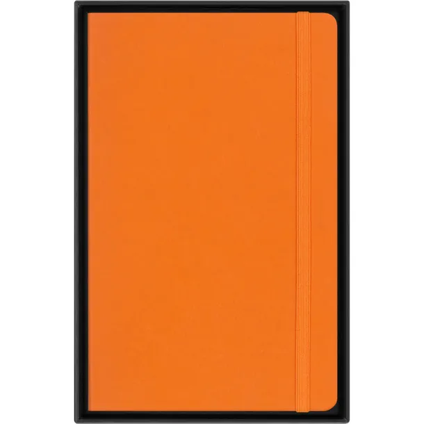  MOLESKINE Notebook approx. A5 with cover made partially from wine production waste orange