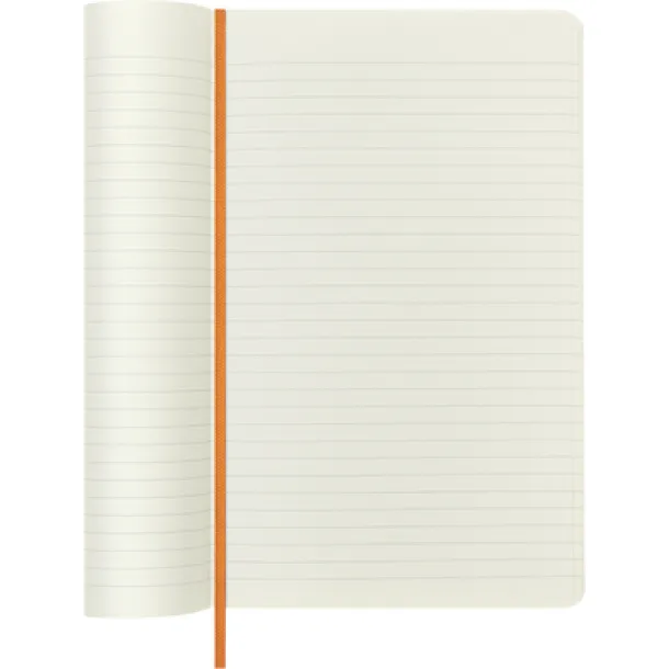  MOLESKINE Notebook approx. A5 with cover made partially from wine production waste orange