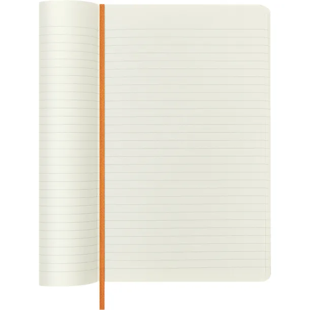  MOLESKINE Notebook approx. A5 with cover made partially from wine production waste orange