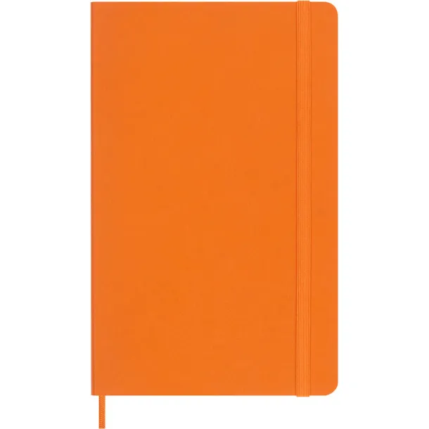  MOLESKINE Notebook approx. A5 with cover made partially from wine production waste orange