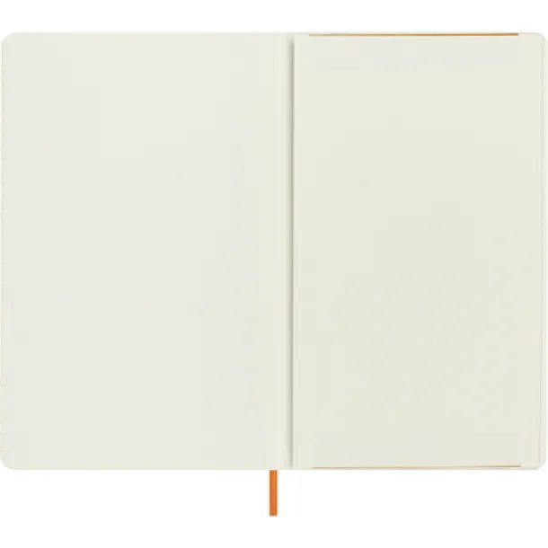  MOLESKINE Notebook approx. A5 with cover made partially from wine production waste orange