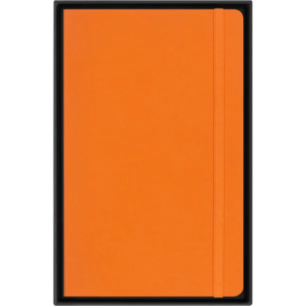  MOLESKINE Notebook approx. A5 with cover made partially from wine production waste orange