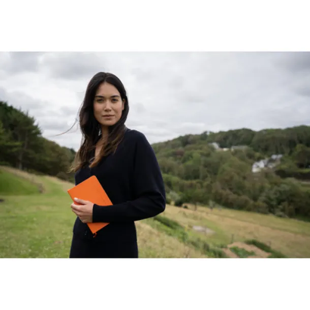  MOLESKINE Notebook approx. A5 with cover made partially from wine production waste Narančasta