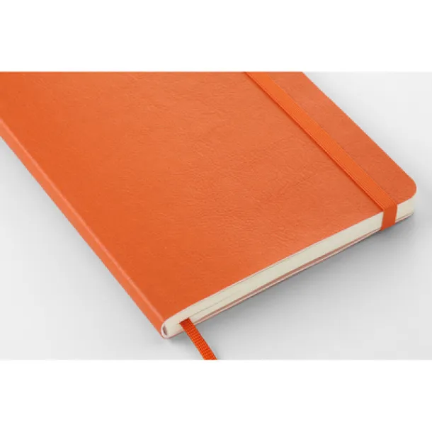  MOLESKINE Notebook approx. A5 with cover made partially from wine production waste orange