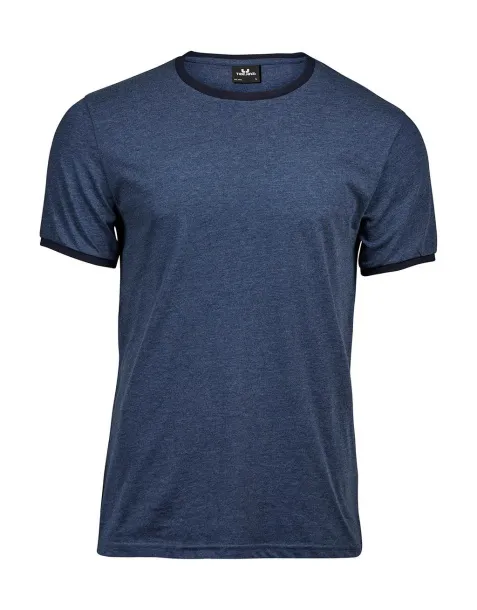  Ringer Tee - Tee Jays Denim Melange Navy