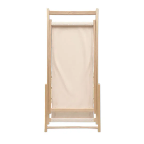 HONOPU Beach chair in wood Beige