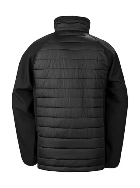  Black Compass Padded Softshell - Result Genuine Recycled